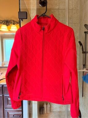 Brooks Women’s Red Quilted Running Jacket